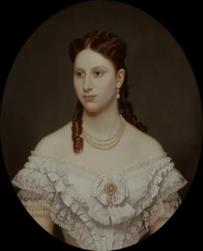 Lovisa, (Lovisa Josefina Eugenia) 1851-1926, Queen of Denmark, Princess of Sweden and Norway av Amalia Lindegren