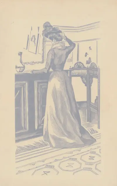 Anna ; Jeune femme se recoiffant (Mlle Marcolesco, belle-sœur de l’artiste), 1899 – nr 1 av Amédée Joyau
