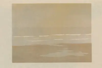 Pluie sur la mer, Villers, Amédée Joyau