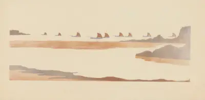 Návrat sardinek (Douarnenez, Finistère), 1898 – Nr. 1, Amédée Joyau