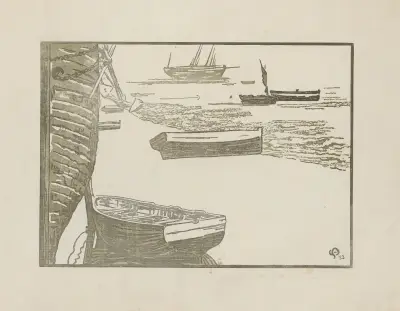 Roscoff, Brume, 1903 – nr 2 av Amédée Joyau