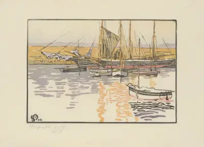 Roscoff, Les Goélettes av Amédée Joyau