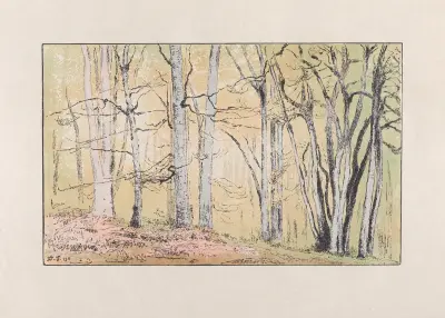 The Approaching Autumn (Fontainebleau), Amédée Joyau