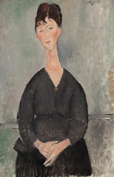 Café Singer av Amedeo Modigliani