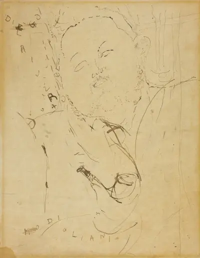 Diego Rivera av Amedeo Modigliani