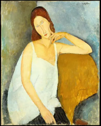 Jeanne Hébuterne, 1919 av Amedeo Modigliani