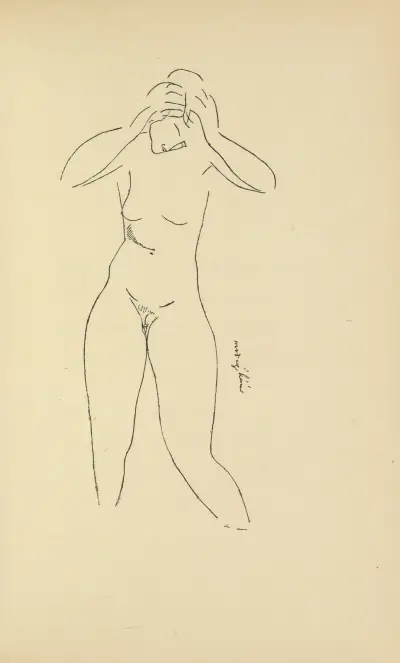 Les nymphes 2 av Amedeo Modigliani