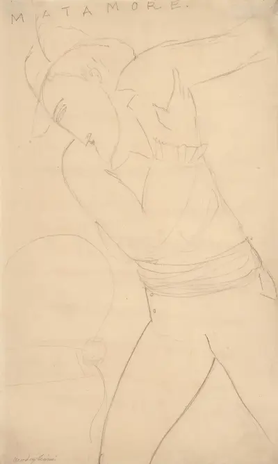 Matamore av Amedeo Modigliani