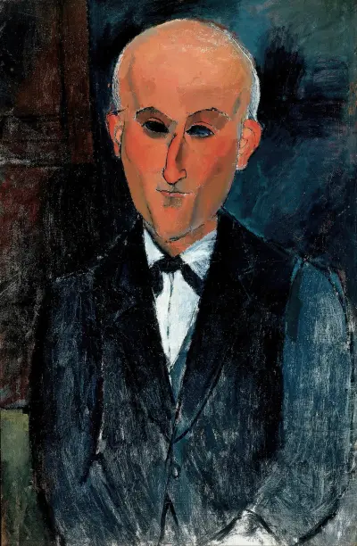 Max Jacob (1876-1944) av Amedeo Modigliani