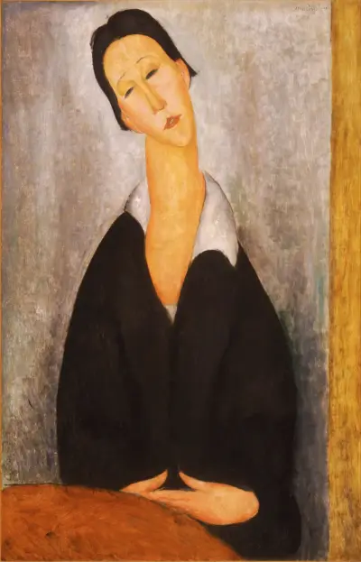 Portrait Of A Polish Woman av Amedeo Modigliani