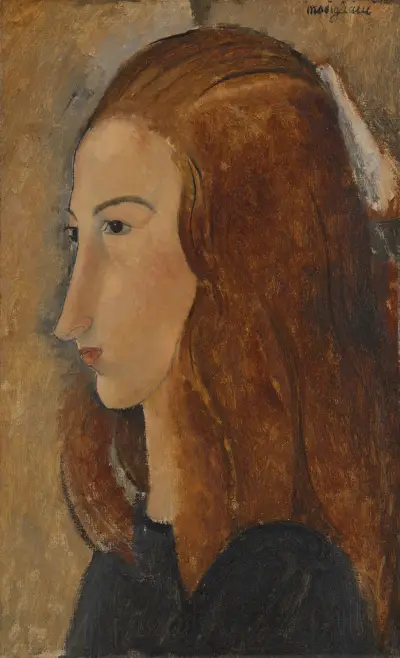 Portrait of a Young Woman, 1918 – nr 2 av Amedeo Modigliani