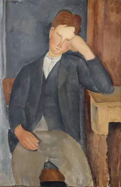 The Young Apprentice av Amedeo Modigliani