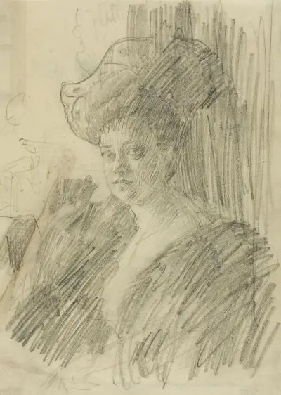 Betty Nansen av Anders Zorn