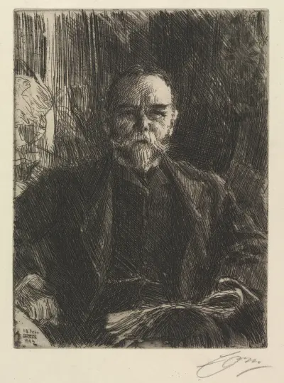 John Hay av Anders Zorn