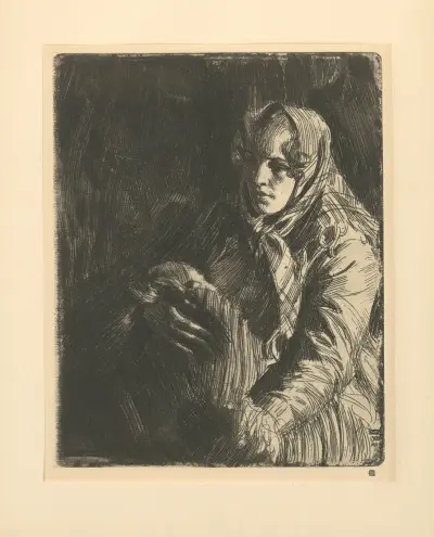 Madonna – nr 1 av Anders Zorn