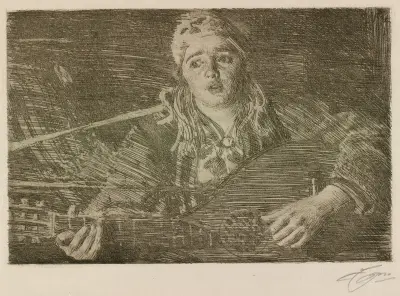 Ols Maria av Anders Zorn
