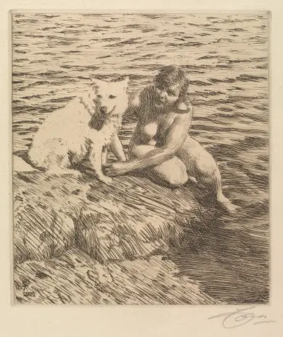 Sappo av Anders Zorn