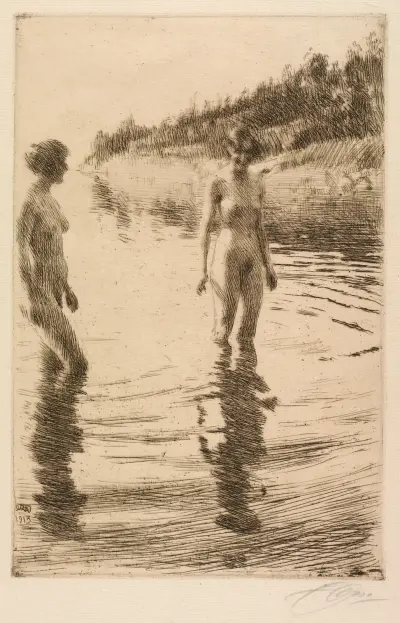 Shallow av Anders Zorn