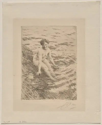 Våt av Anders Zorn