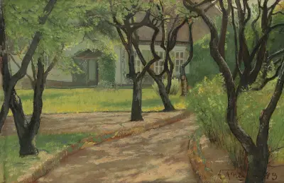 En slingrande stig av Laurits Andersen Ring
