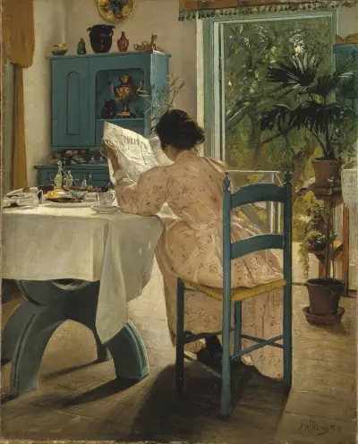 Vid frukosten av Laurits Andersen Ring