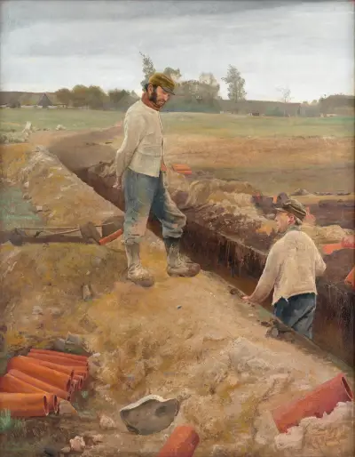 Drain Diggers av Laurits Andersen Ring
