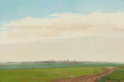 Letní krajina, Baldersbrønde, Laurits Andersen Ring