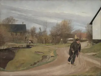 Springtime in Hals, Jutland av Laurits Andersen Ring