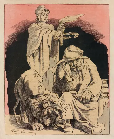 À propos de Ruy Blas, André Gill