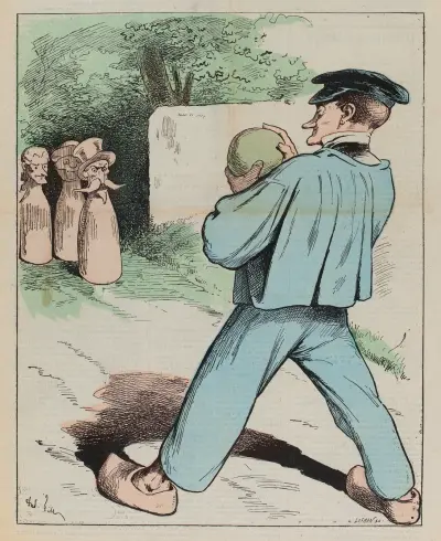 Bien joué av André Gill