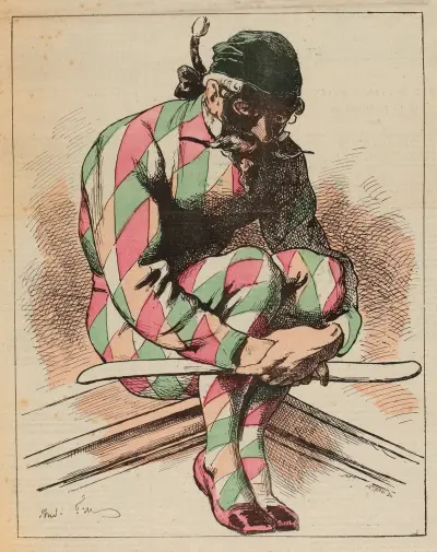 Karnevalen 1875 av André Gill
