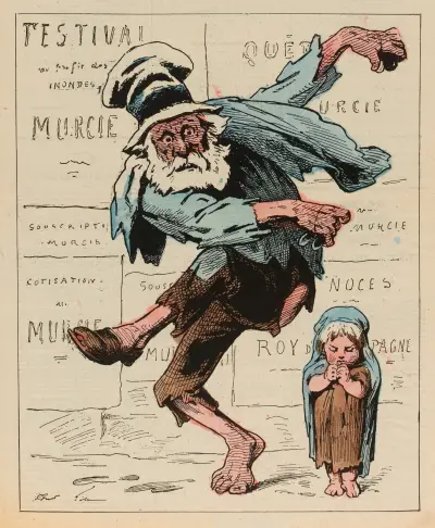 Charité bien ordonnée von André Gill