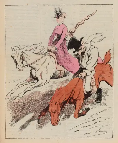 Vinterskidor av André Gill