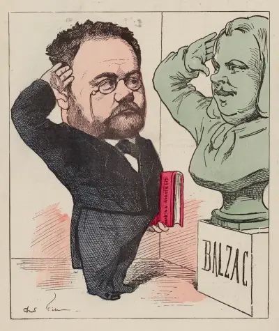 Emile Zola av André Gill