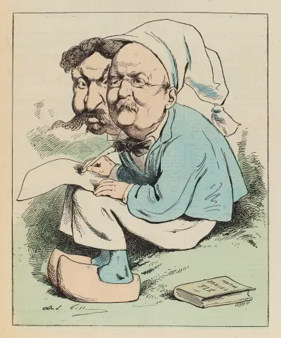 Erckmann-Chatrian von André Gill