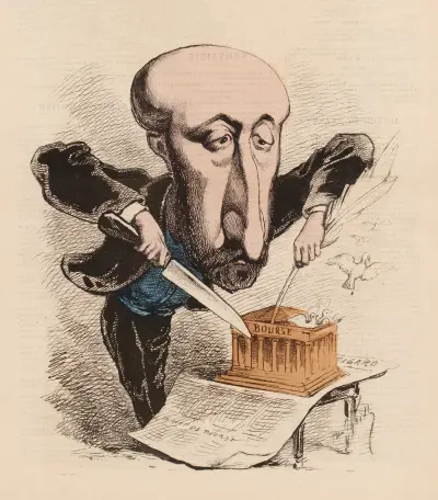Ernest Feydeau von André Gill
