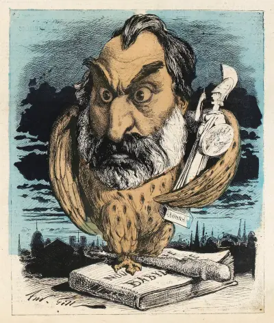 Eugène Pelletan, André Gill