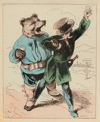 Joyeuseté pyrénéenne von André Gill
