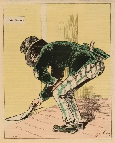 La carte de visite av André Gill