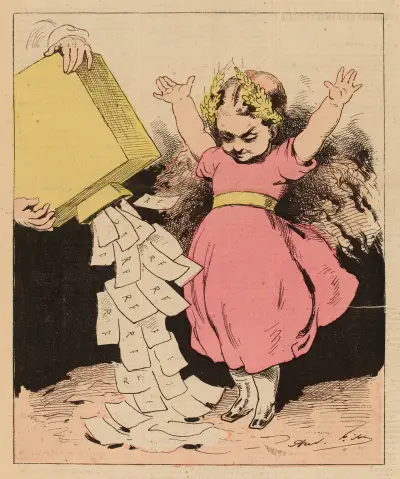 La tirelire, André Gill