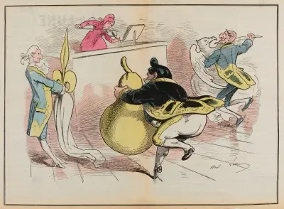 La valse des amovibles, André Gill