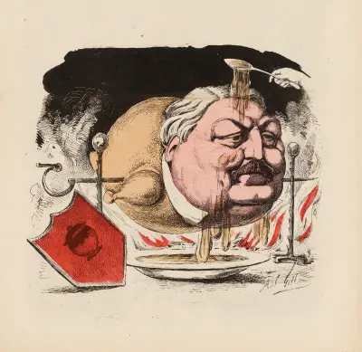 Le baron Brisse von André Gill