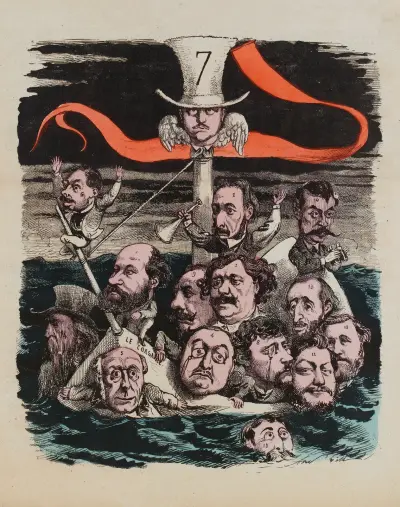 Le corsaire von André Gill