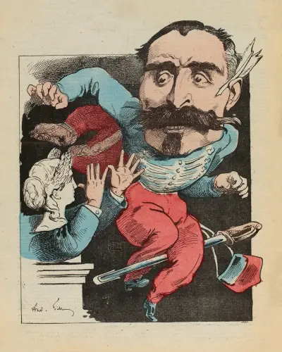 Le hussard persécuté av André Gill