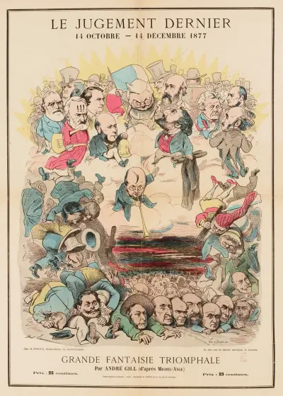 Le jugement dernier, André Gill
