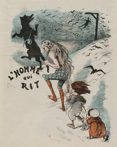 Le nouveau livre de Victor Hugo, av André Gill