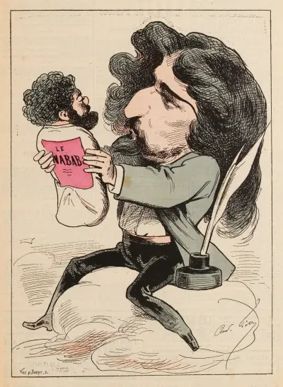 Le nouveau né d’Alphonse Daudet av André Gill