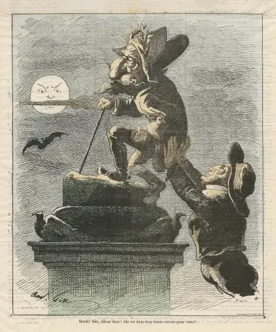 Le rêve de M. Rouher av André Gill