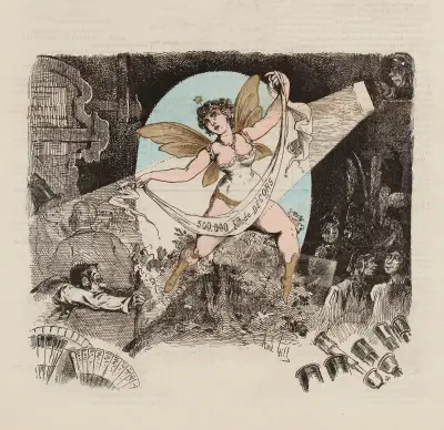 Le théâtre moderne, André Gill