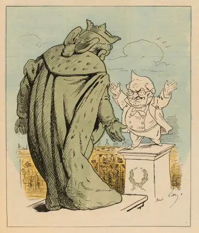 Les statues de Nancy von André Gill